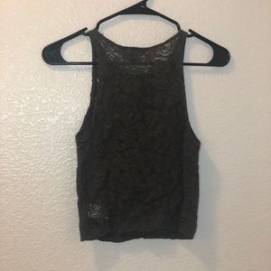 Cropped tank top